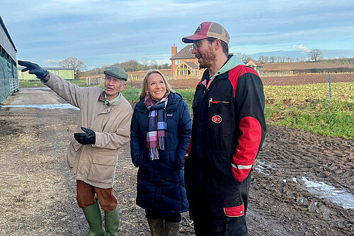 Helen Morgan at Lower Lee Farm