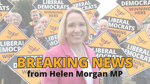 Breaking News from Helen Morgan