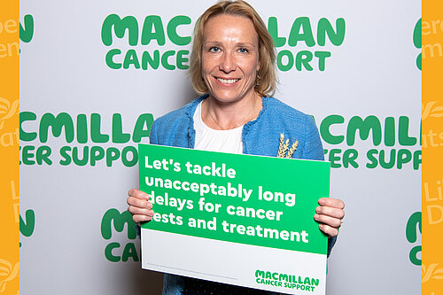 Helen backs MacMillan Cancer Support