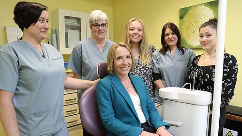 Helen at Green End Dental Practice