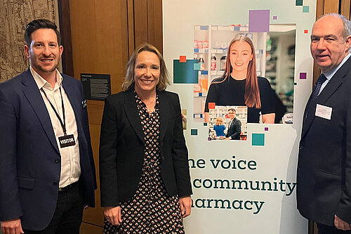 Helen with community pharmacy representatives