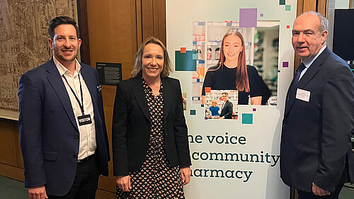 Helen with community pharmacy representatives