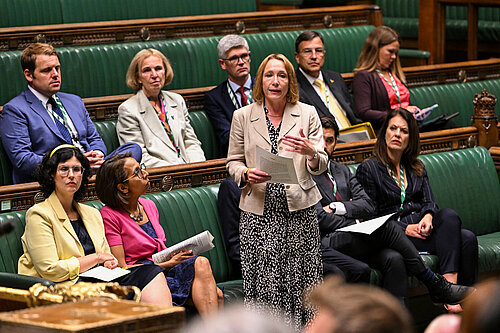 Helen Morgan speaking in Parliament