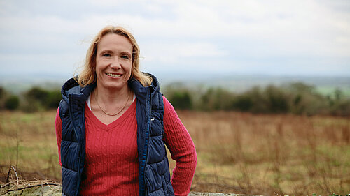 Helen Morgan in rural North Shropshire