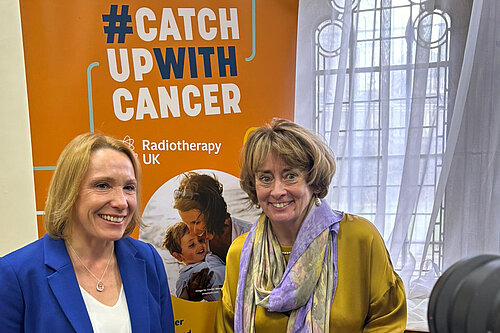 Helen backing Catch up with cancer campaign