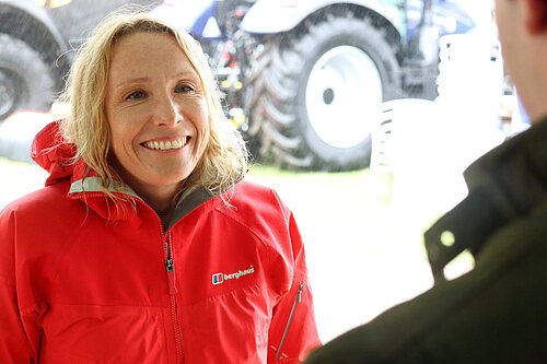 Helen Morgan at the Oswestry Show