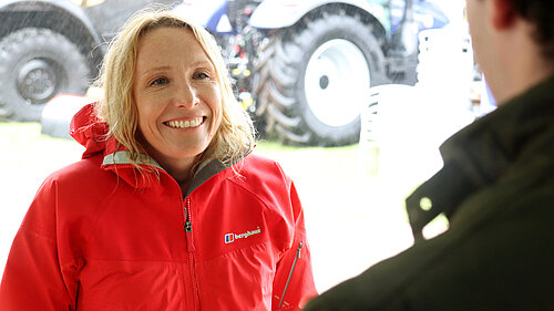 Helen Morgan at the Oswestry Show