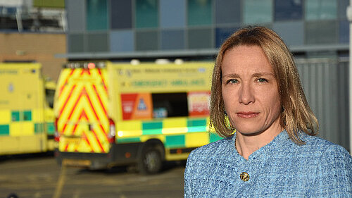 Helen Morgan is deeply concerned about ambulance delays in North Shropshire