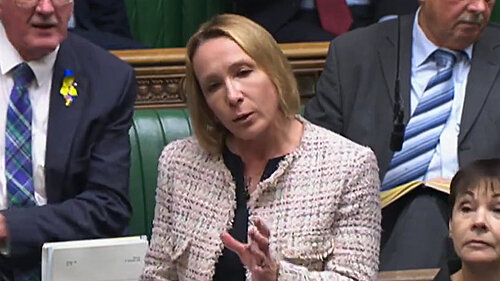 Helen Morgan speaking in Parliament