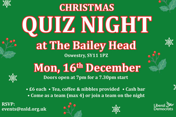 Quiz Night at the Bailey Head