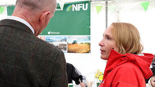 Helen at local NFU rep